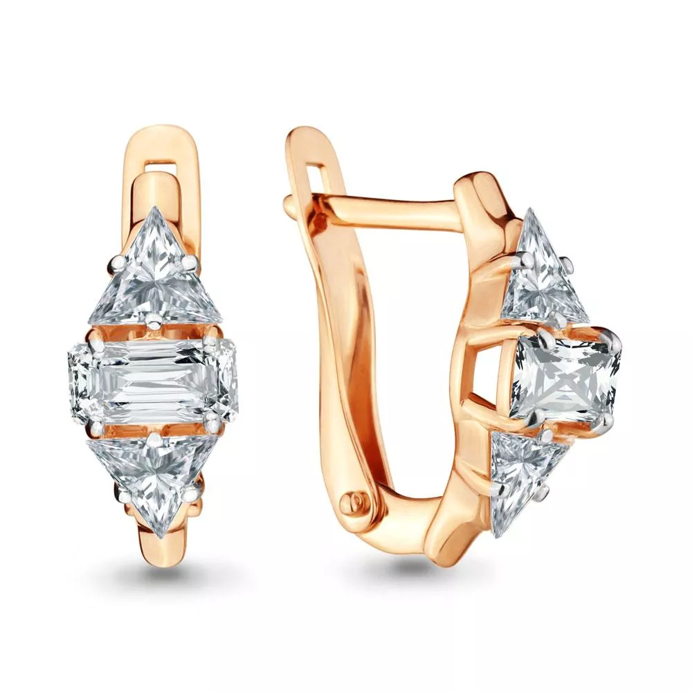 Серьги из золота, артикул LV43376