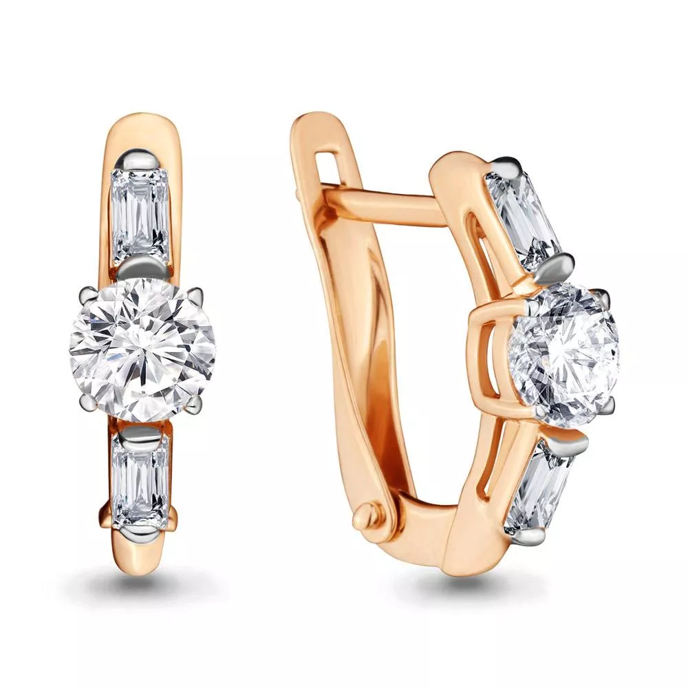 Серьги из золота, артикул LV43372