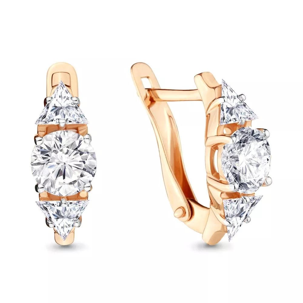 Серьги, золото, артикул LV43371