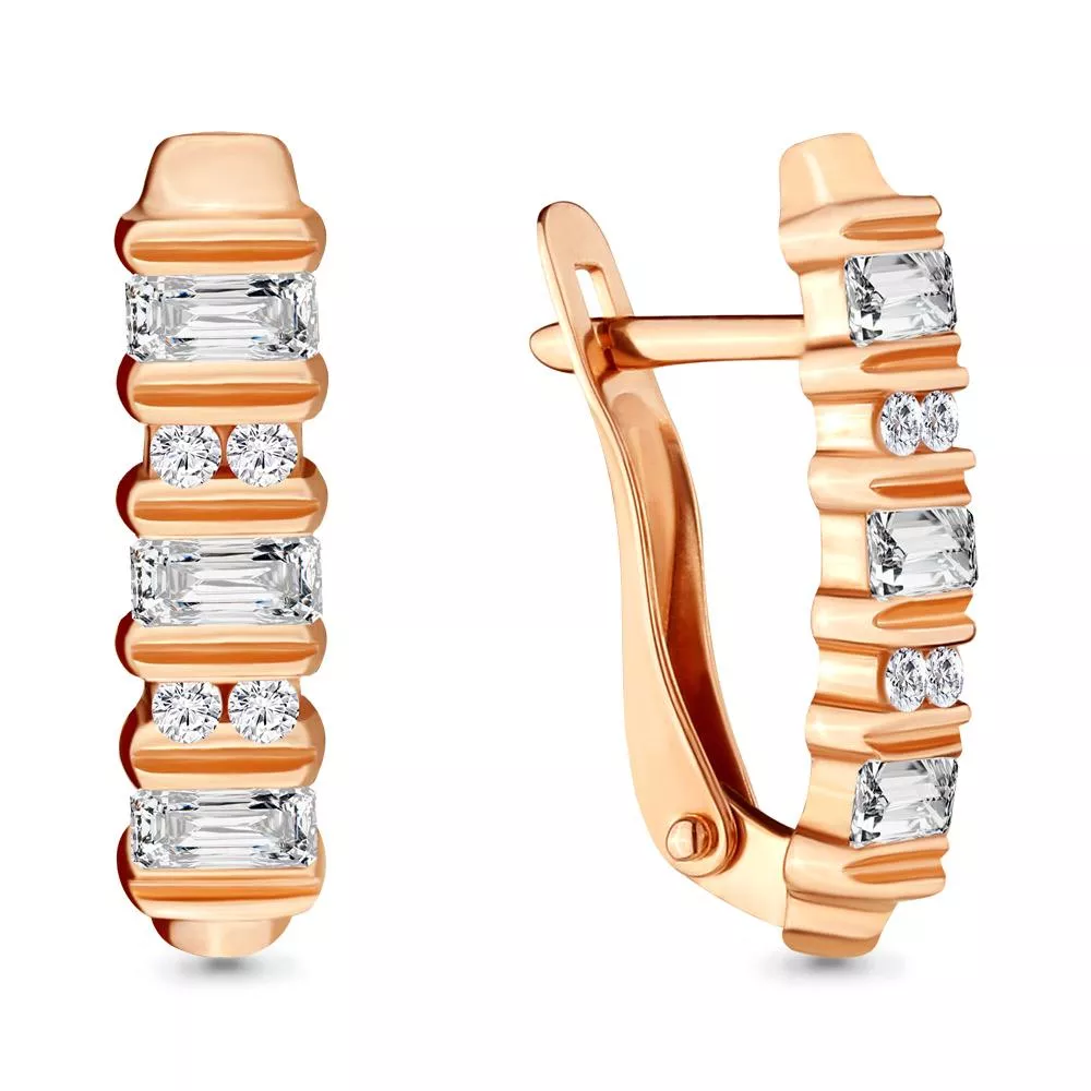 Серьги, артикул LV43370А, золото