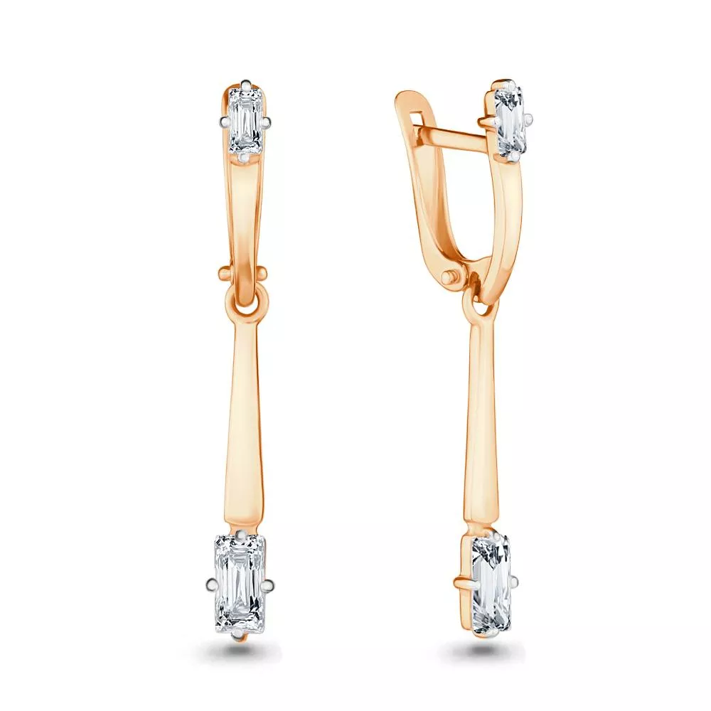 Серьги из золота, артикул LV43369