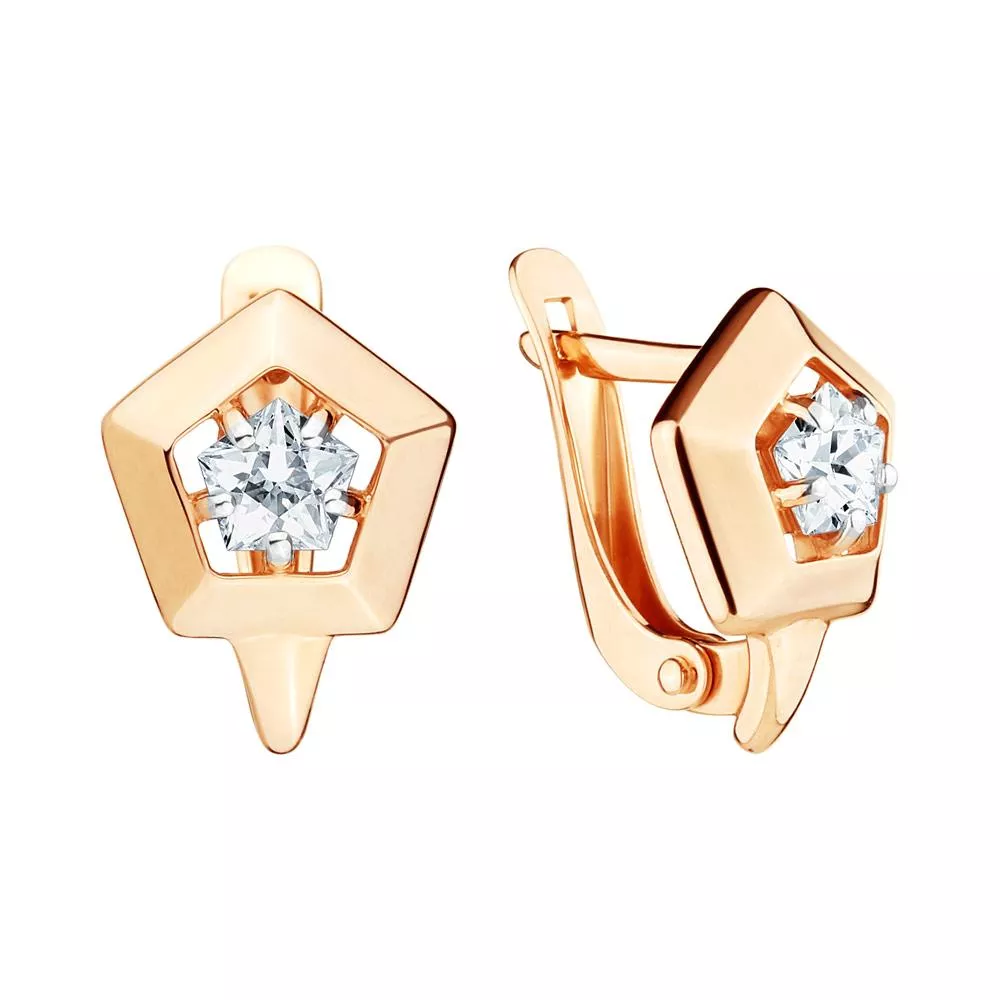 Серьги, золото, артикул LV43368