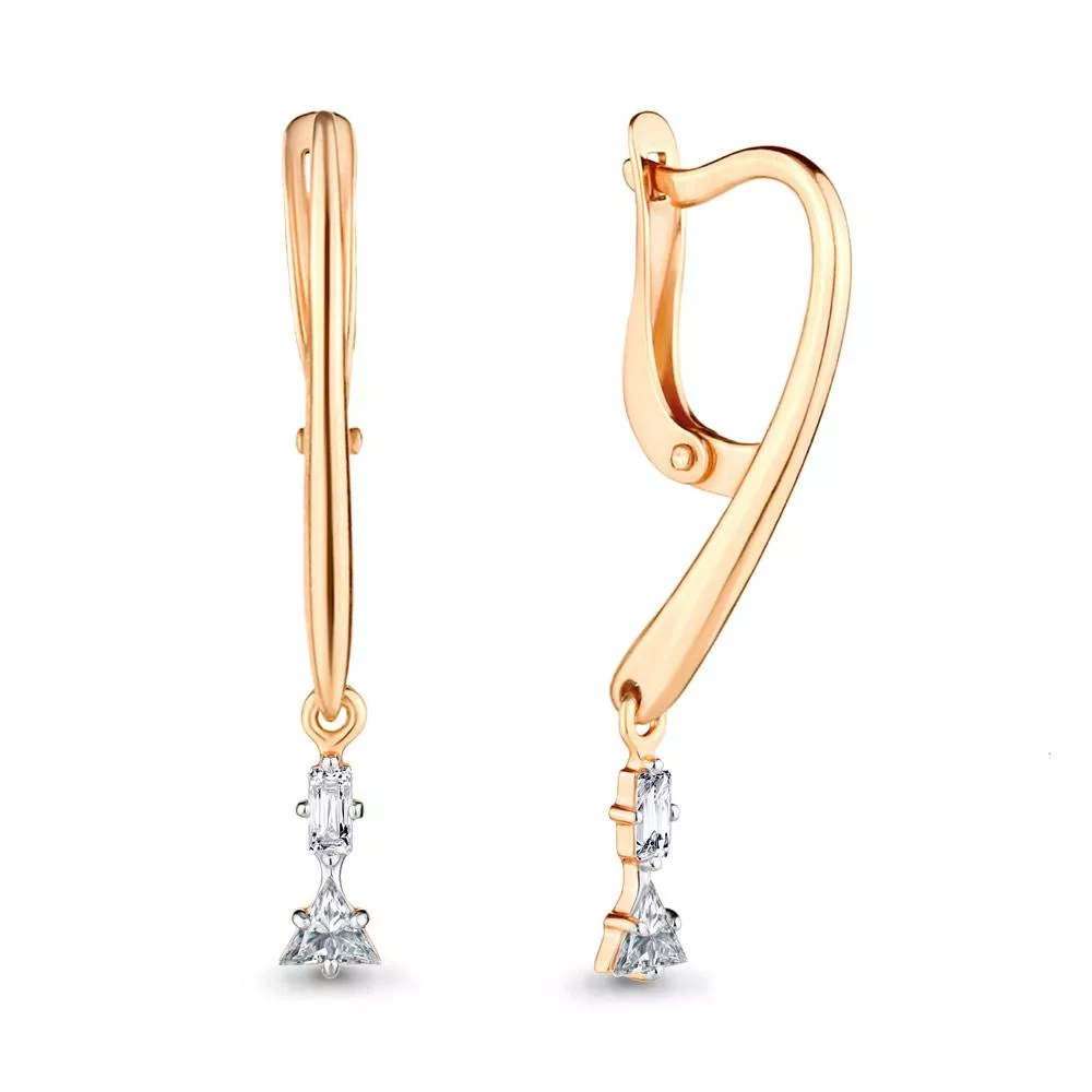 Серьги, золото, артикул LV43365