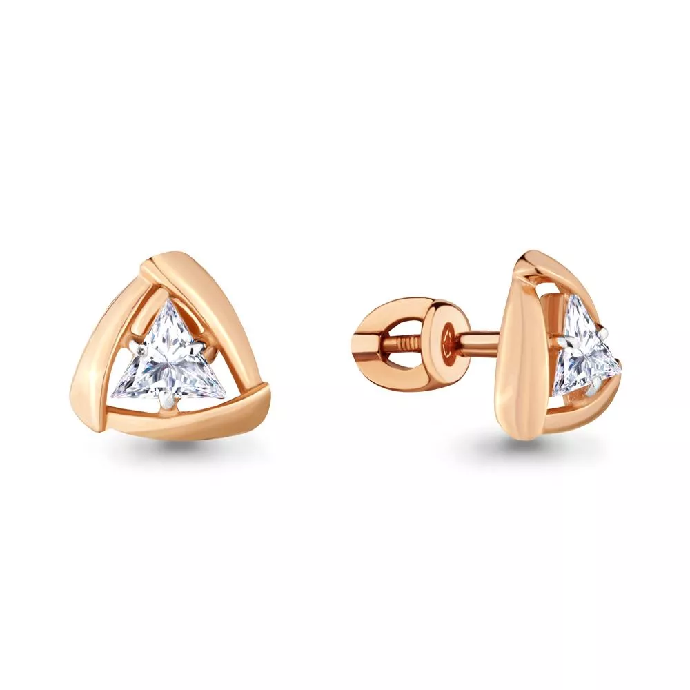 Серьги из золота, артикул LV43363