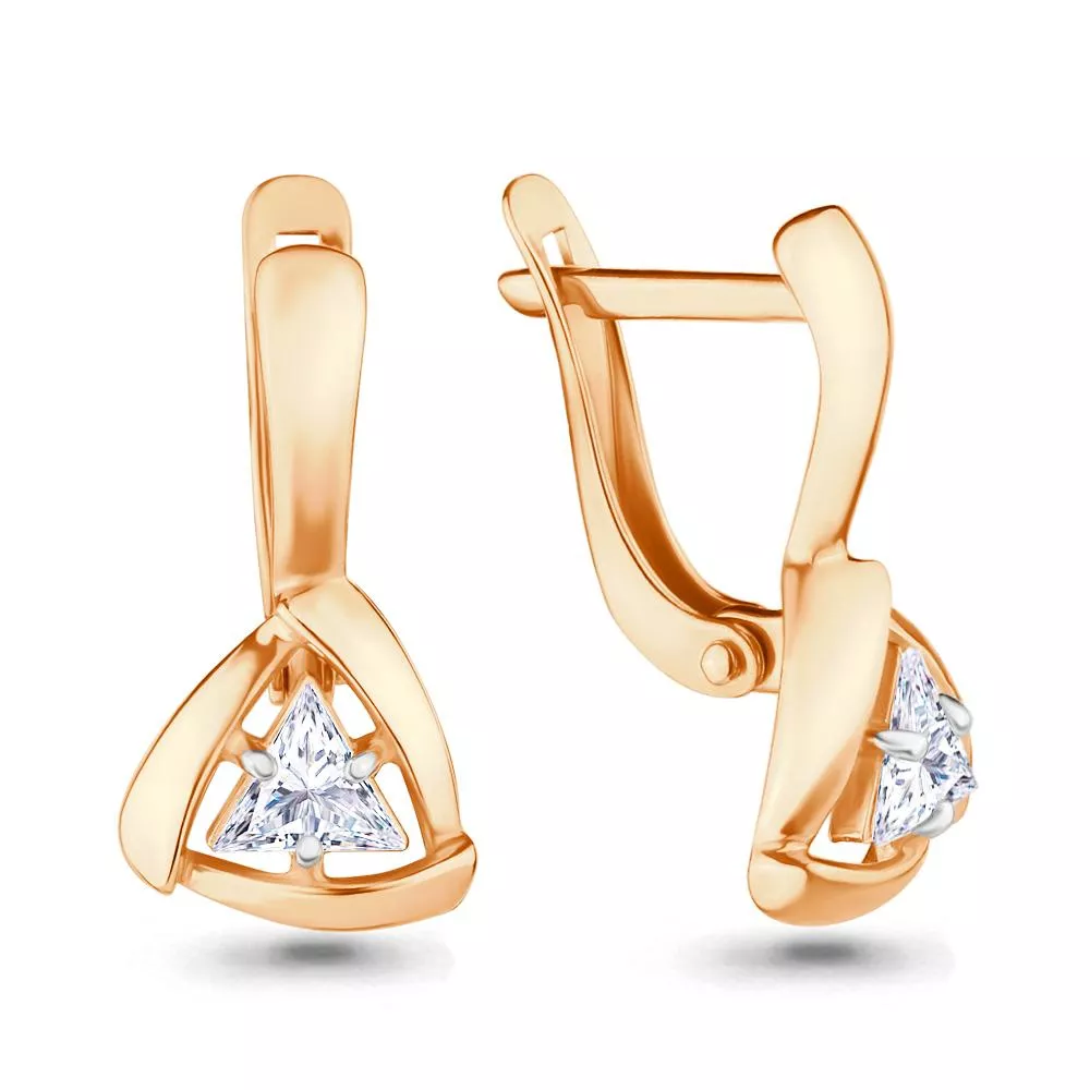 Серьги, золото, артикул LV43362