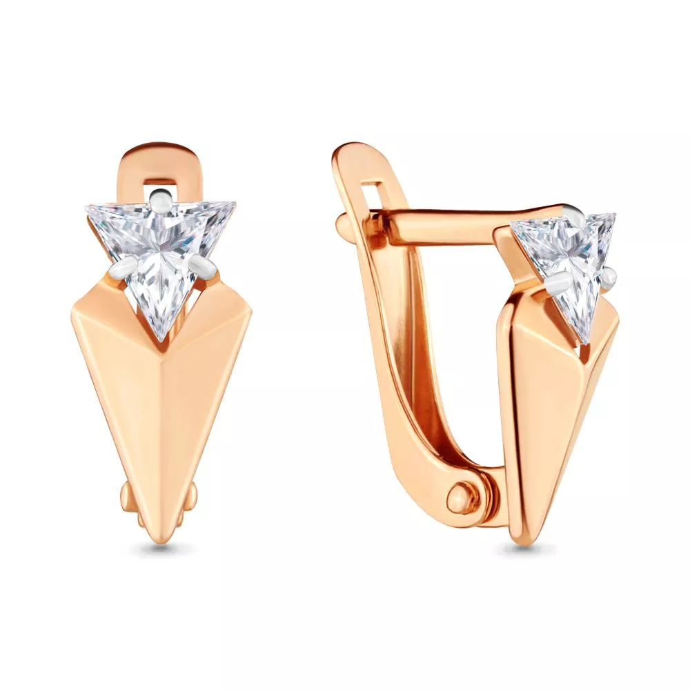 Серьги из золота, артикул LV43360