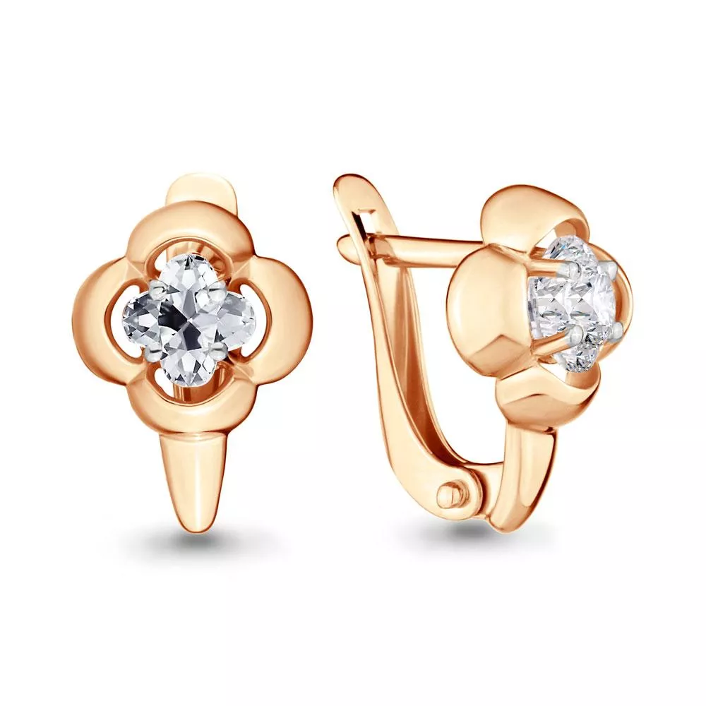 Серьги из золота, артикул LV43358