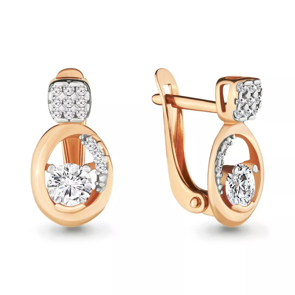 Серьги из золота, артикул LV43353А