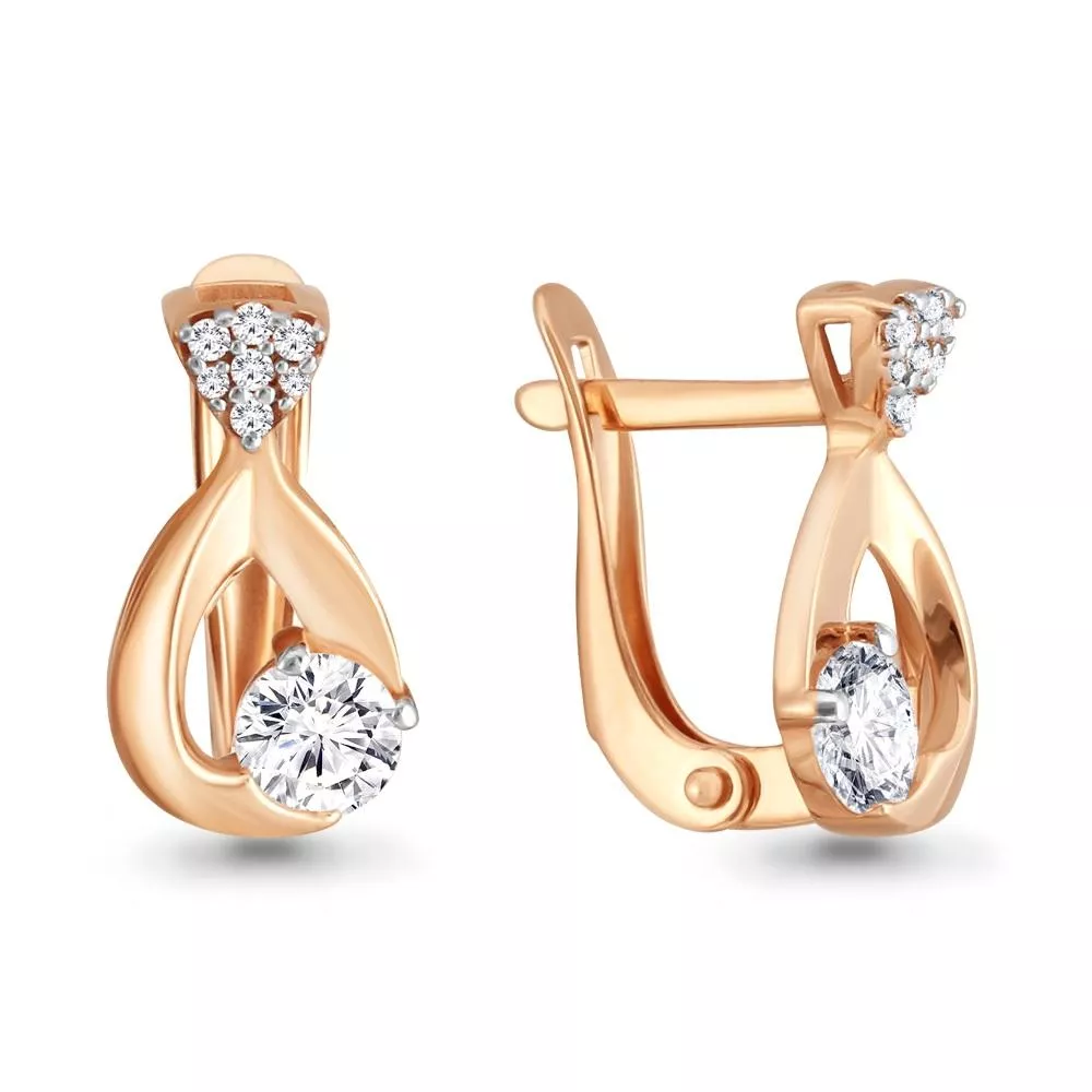 Серьги, золото, артикул LV43352А