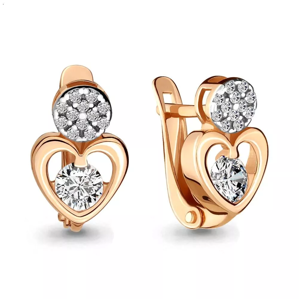 Серьги из золота, артикул LV43350А