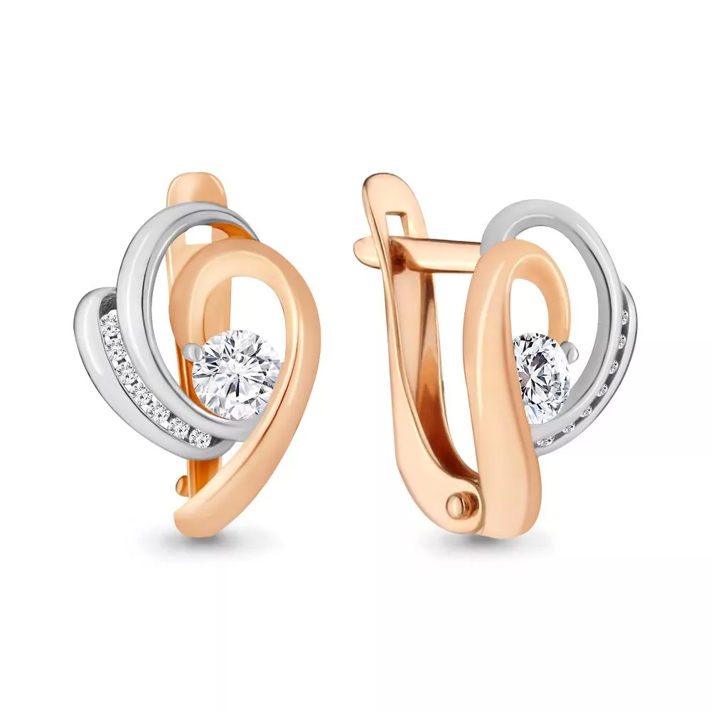 Серьги, артикул LV43349А, золото