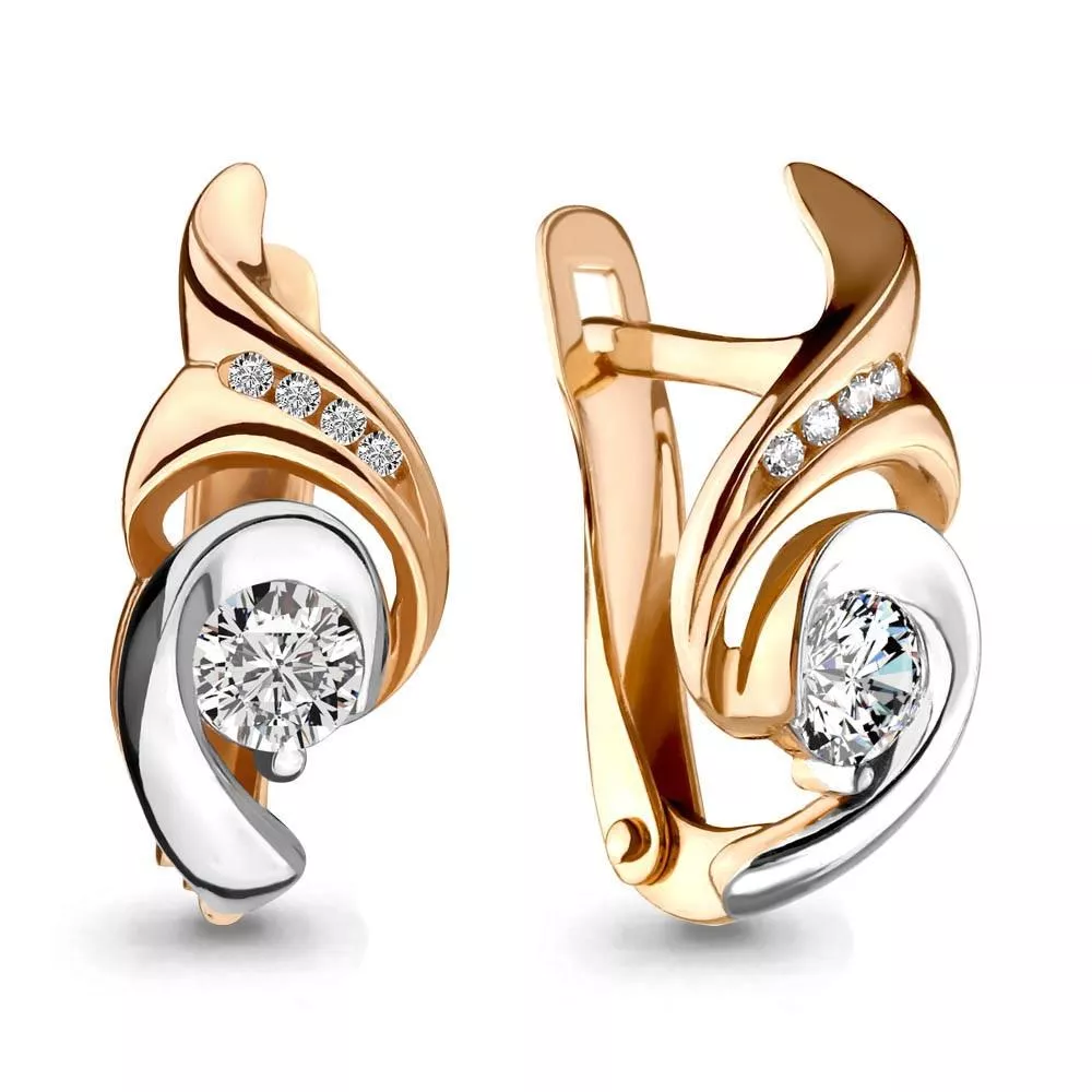 Серьги из золота, артикул LV43347А