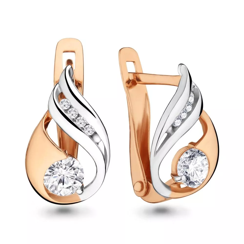 Серьги, золото, артикул LV43344А