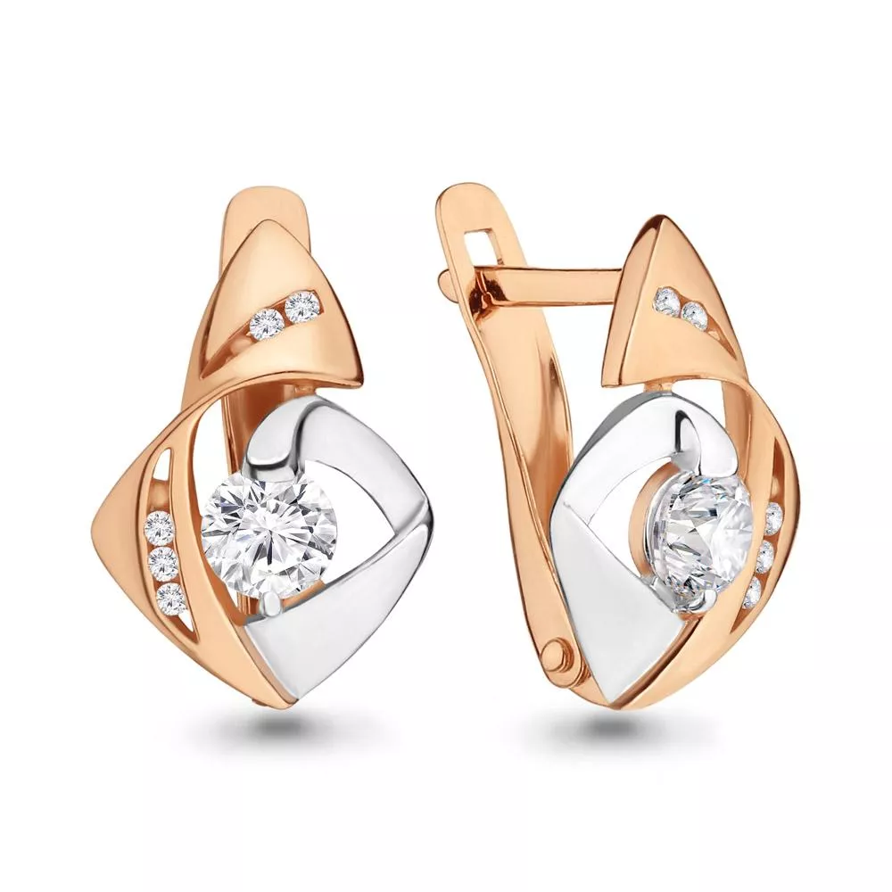 Серьги из золота, артикул LV43342А