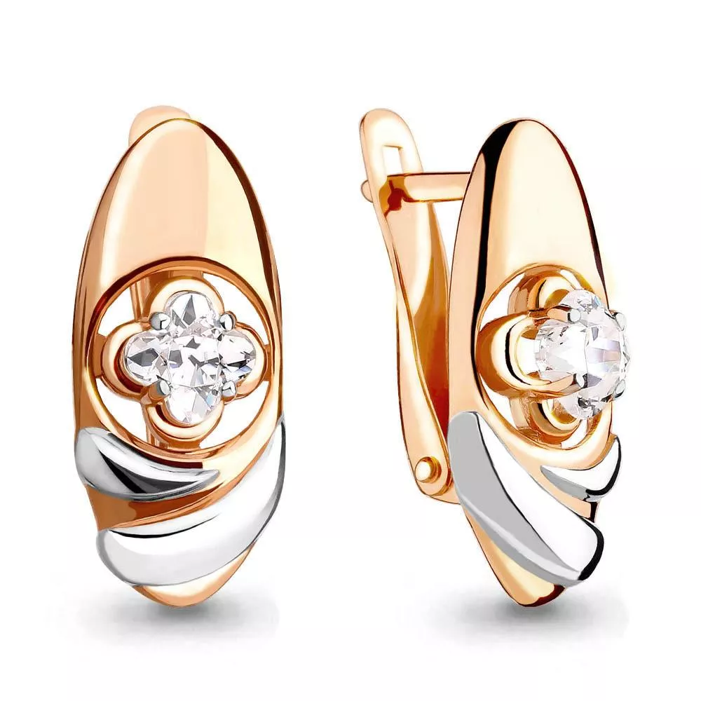 Серьги из золота, артикул LV43330