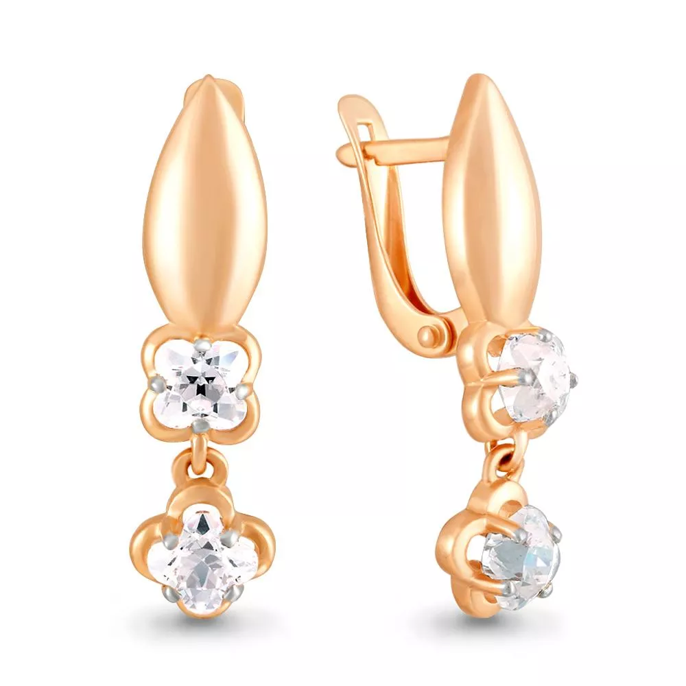 Серьги из золота, артикул LV43327