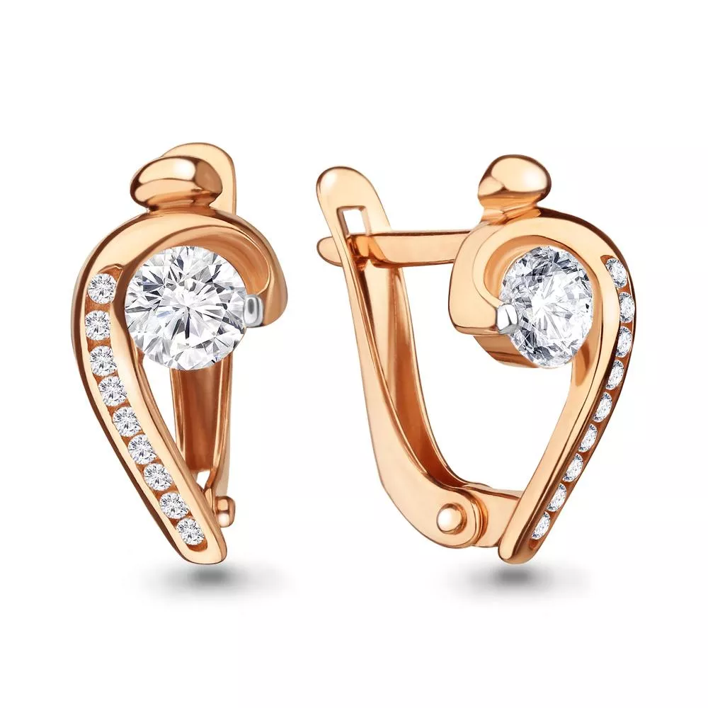 Серьги из золота, артикул LV43321А