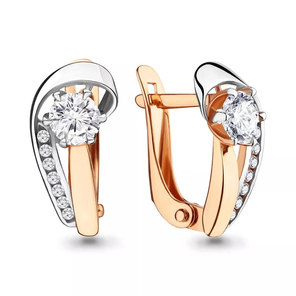 Серьги, артикул LV43319А, золото