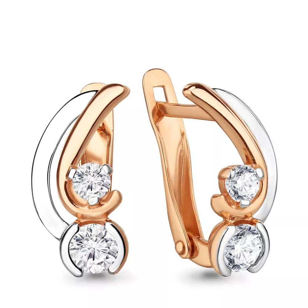 Серьги из золота, артикул LV43317