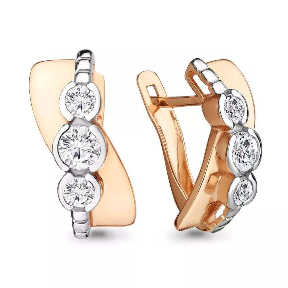 Серьги, артикул LV43315, золото