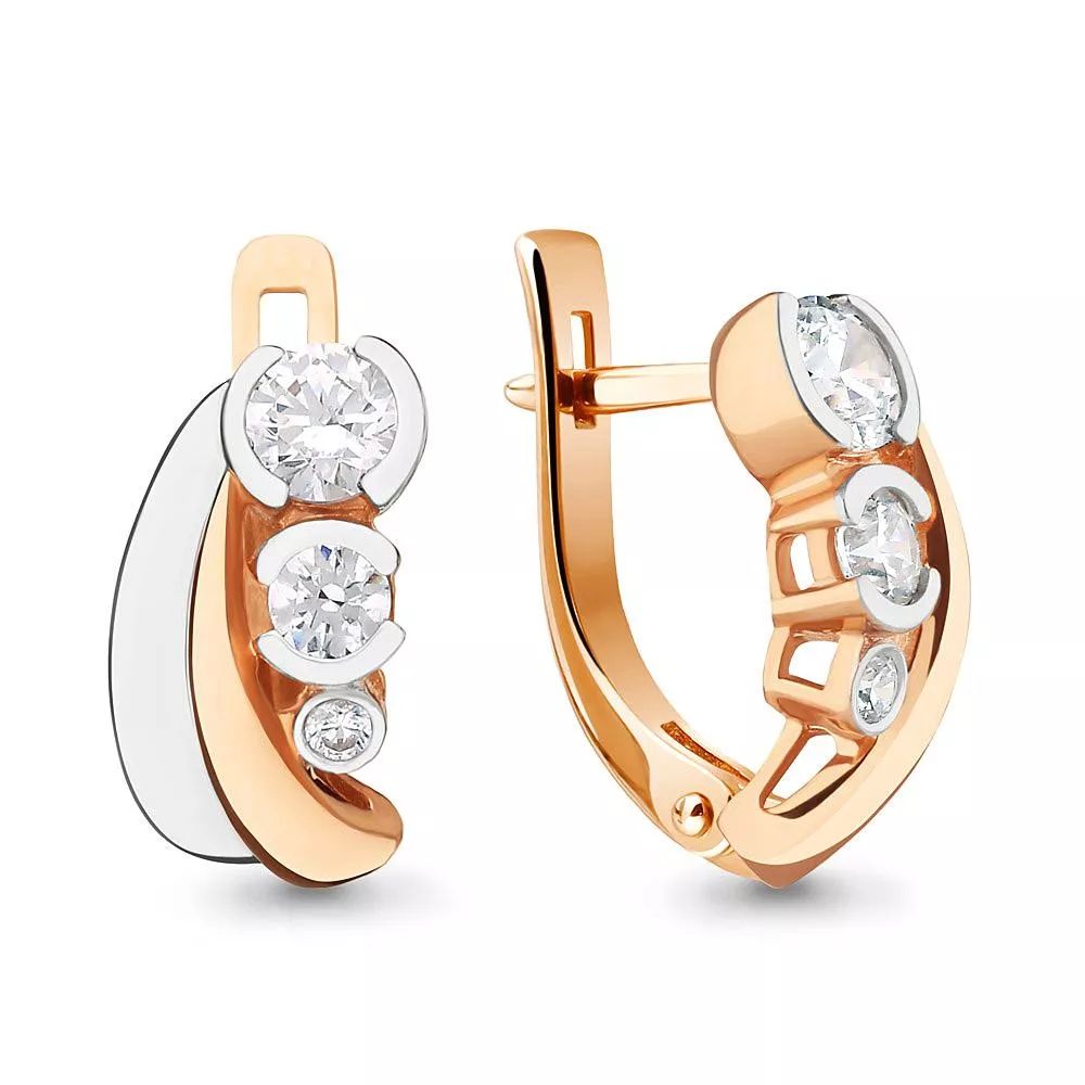 Серьги, артикул LV43314, золото