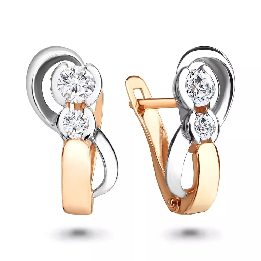 Серьги, золото, артикул LV43312