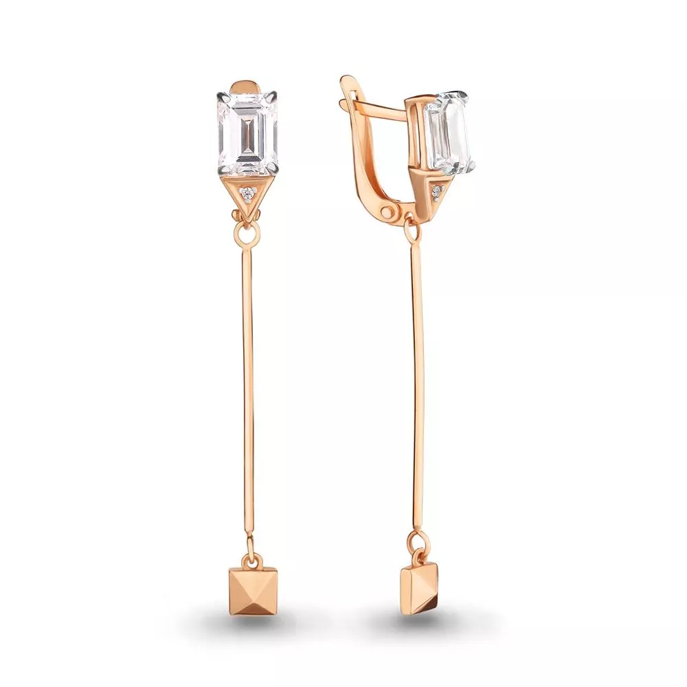 Серьги, артикул LV43308, золото