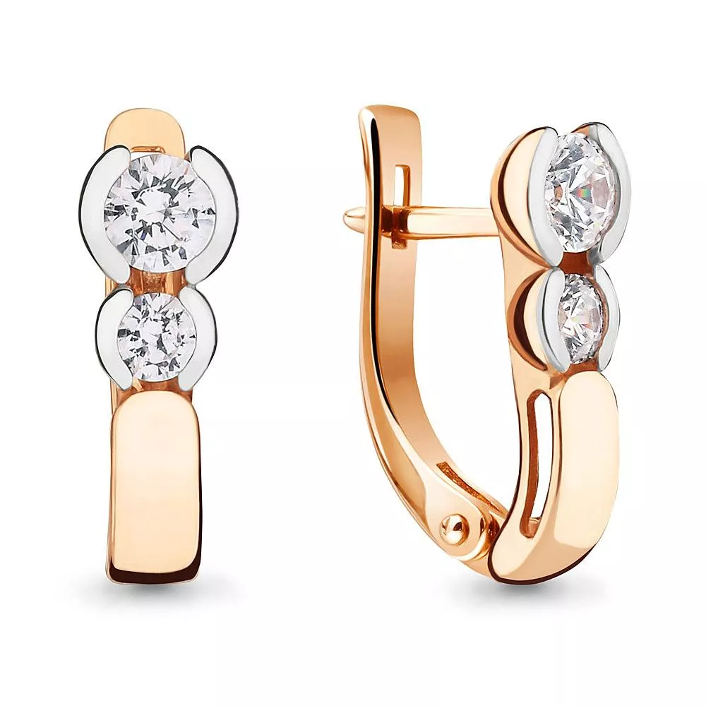 Серьги из золота, артикул LV43306