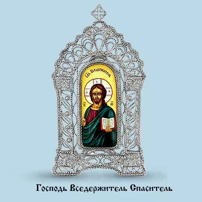 Икона из серебра, артикул LV81043