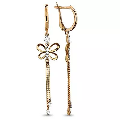 Серьги из золота, артикул LV43141А