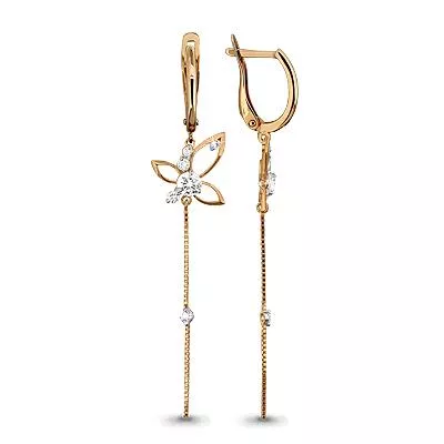 Серьги, золото, артикул LV43139