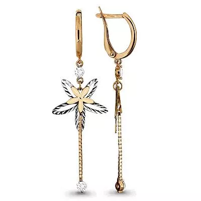 Серьги, золото, артикул LV43138