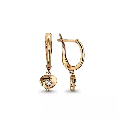 Серьги, артикул LV43134, золото