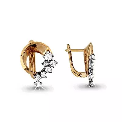 Серьги из золота, артикул LV43126А