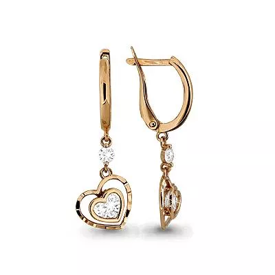 Серьги, артикул LV43121, золото