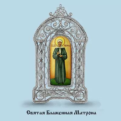 Икона из серебра, артикул LV81039