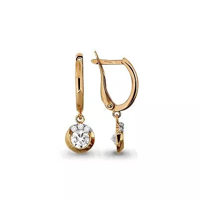 Серьги, артикул LV43110, золото