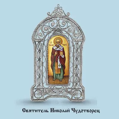 Икона, артикул LV81038, серебро