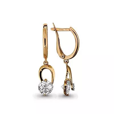 Серьги, артикул LV43093, золото