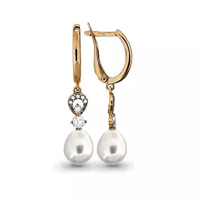 Серьги из золота, артикул LV43077А