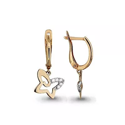 Серьги из золота, артикул LV43062