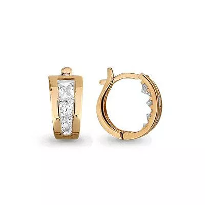 Серьги из золота, артикул LV43058