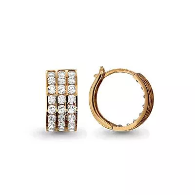 Серьги, артикул LV43051А, золото