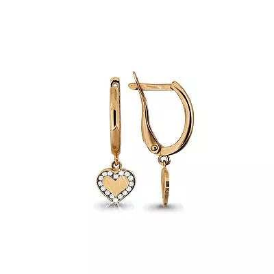 Серьги, золото, артикул LV43038А