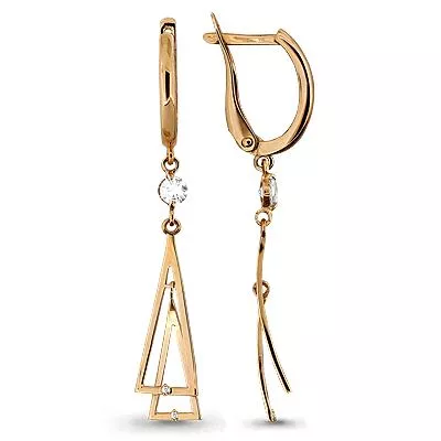 Серьги, артикул LV43036, золото