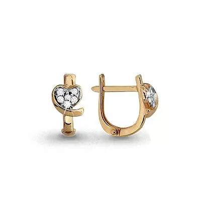 Серьги, артикул LV43027А, золото