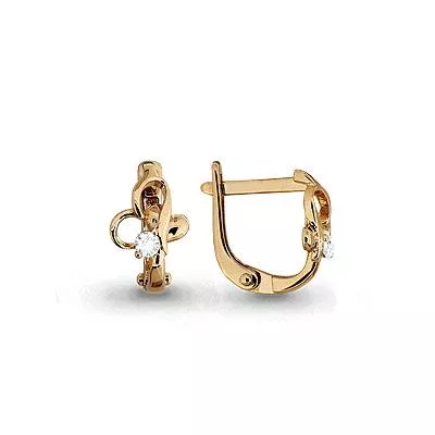 Серьги, золото, артикул LV43024