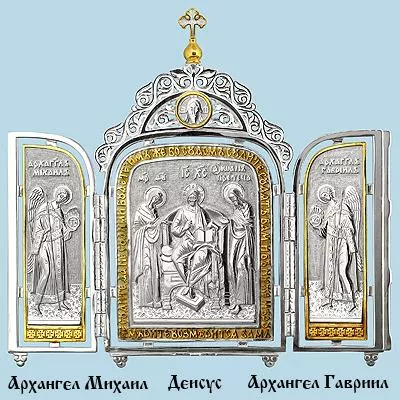 Икона, артикул LV81032, серебро