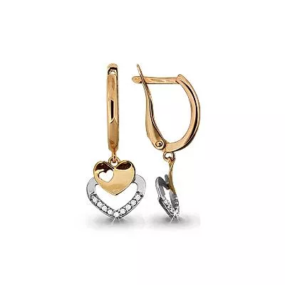 Серьги, золото, артикул LV43010А