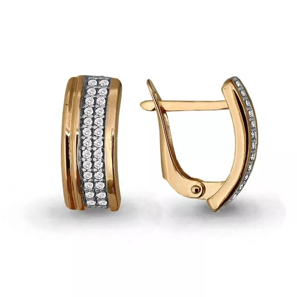 Серьги, золото, артикул LV42989А